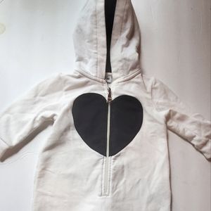 Moschino Baby Onsie Sweatsuit with Heart